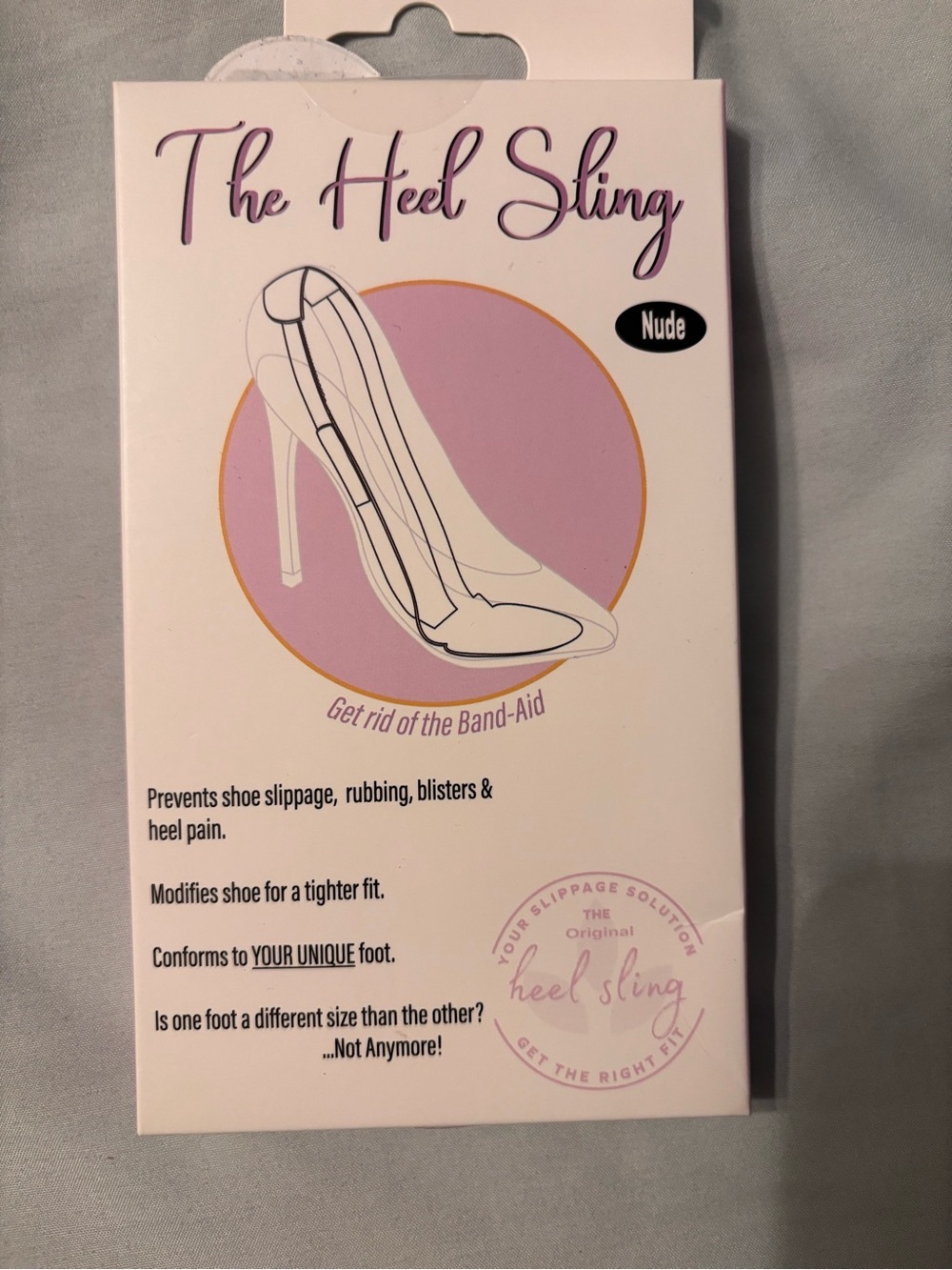 Nude Heel Grip for Women